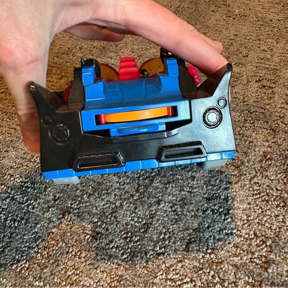 Fisher Price Imaginext DC Super Friends Batmobile Batman & Robin w/orange disc - Picture 4 of 8